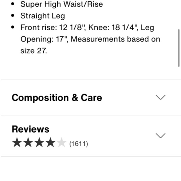 LEVI’S HIGH RIBCAGE STRAIGHT BUTTON FLY HIGH WAISTED JEANS ICONIC 5POCKET STYLE - Picture 5 of 15